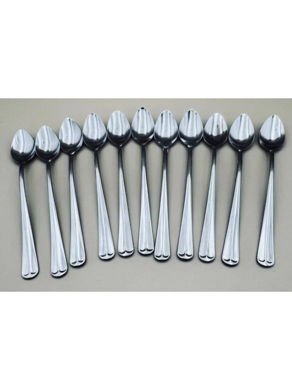 11 Farberware BROOKFIELD Iced Tea Spoons Center Ridge Indonesia 7 1/2